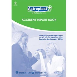Astroplast Accident Report Book A4 50 Pages - 5401012