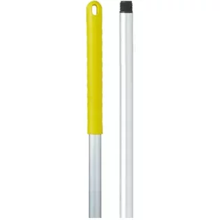 Robert Scott Hygiene Aluminium Mop/Brush Handle 48 Inch/125cm Yellow - 0908084S