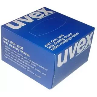 Uvex Cleaning Tissues High Absorbent Non Abrasive Low Lint (Pack 450) - UV9971002