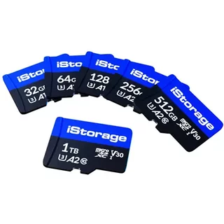 iStorage microSD card 256GB 256 GB MicroSDXC Class 10 UHS-III 100 MB/s 95 MB/s