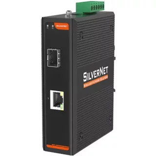 SilverNet SIL 73101P network media converter Internal 1000 Mbit/s Black