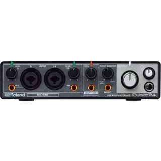 Roland Rubix24 Desktop Black USB 24-bit/192kHz 44.14896192 kHz USB