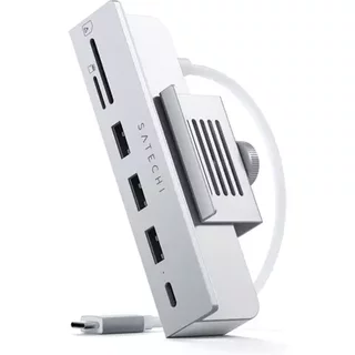 Satechi ST-UCICHS laptop dock/port replicator USB 3.2 Gen 1 (3.1 Gen 1) Type-C Silver