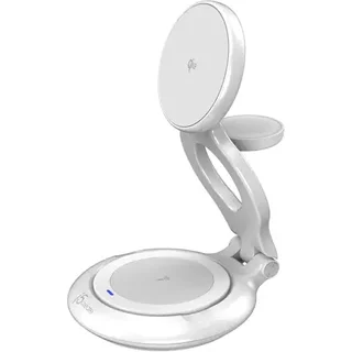 j5create Qi2 3-in-1 Magnetic Foldable Wireless Charging Station