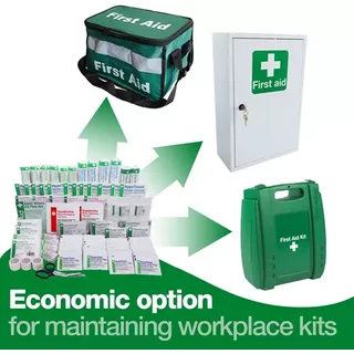 Safety First Aid Workplace First Aid Kit Refill BS8599 Large - R3098LGV2
