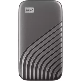 Western Digital My Passport. SSD capacity: 1 TB. USB connector: USB Type-C USB version: 3.2 Gen 2 (3.1 Gen 2). Read speed: 1050 MB/s Write speed: 1000 MB/s. Password protection. Product colour: Grey