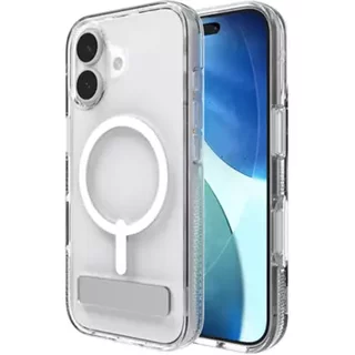 ZAGG Crystal Palace Snap Kickstand (Button Cover) Case For Apple iPhone 17
