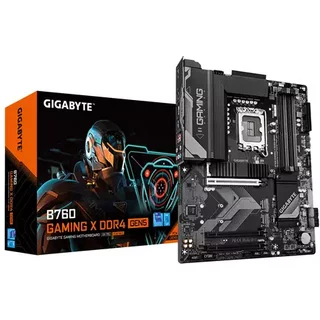 GIGABYTE B760 DS3H DDR4 Motherboard - Supports Intel Core 14th CPUs 18+2+1 Phases Digital VRM up to 5333MHz DDR4 (OC) 2xPCIe 4.0 M.2 GbE LAN USB 3.2 Gen 2 Intel LGA 1700 Intel Celeron Intel Core i3 Intel Core i5 Intel Core i7 Inte