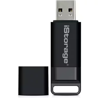 iStorage datAshur BT 128 GB | Encrypted Secure Flash Drive | Unlock via Smartphone Using Bluetooth | FIPS 140-2 Level 3 Certified | Remote Management Ready 128 GB USB Type-A 3.2 Gen 1 (3.1 Gen 1) 170 MB/s Sleeve Black
