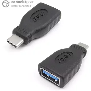 connektgear USB 3 Adapter Type C Male to A Female - with OTG Function