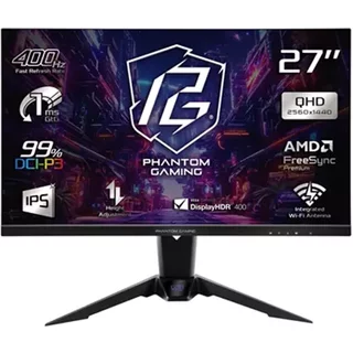Asrock PG27QFW2A computer monitor 68.6 cm (27") 2560 x 1440 pixels Quad HD LCD Black