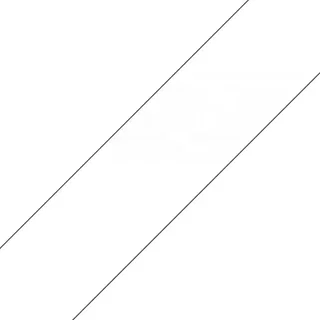 Brother TZE145 18 mm (0.70') White on Clear tape for P-Touch 8 m (26.20 ft.)