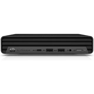 T1A HP EliteDesk 800 G6 Refurbished Intel Core i5 i5-10500T 16 GB DDR4-SDRAM 256 GB SSD Windows 11 Pro Mini PC Black