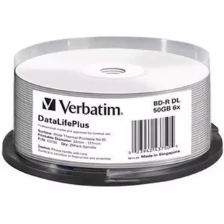 Verbatim DataLifePlus BD-R 50 GB 25 pc(s)