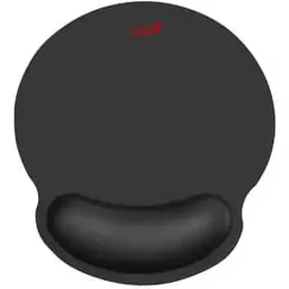 Genius G-Wmp100 Ergonomic Mouse Pad With Wrist Rest For Support And Comfort With Anti-Slip Rubber Base Black