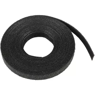 Cablenet 25m Hook & Loop 16mm Reel Black