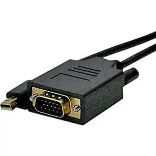 Cablenet 2m Mini DisplayPort Male 1.1 - SVGA HD15 Male 1080i Black PVC Cable