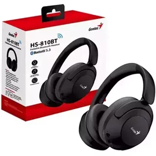 Genius HS-810BT Headset Wired & Wireless Head-band Calls/Music USB Type-C Bluetooth Black