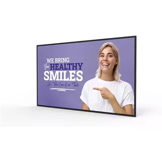 Allsee Technologies E55P1 Signage Display Digital signage flat panel 139.7 cm (55") LCD 350 cd/m 4K Ultra HD Black