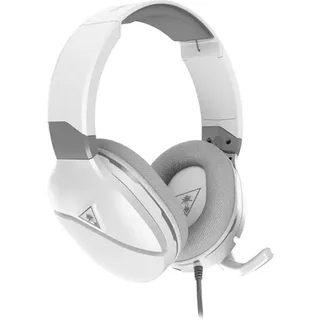 Turtle Beach Recon 200 White Gen 2 Wired Amplified Gaming Headset - PS4 PS5 Xbox Series X or S One and PC Wired Gaming 20 - 20000 Hz 512.6 g Headset Grey White