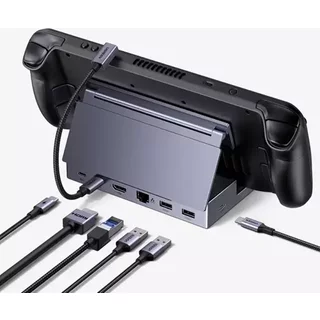 Ugreen CM800 6-IN-1 USB-C DOCKING STATION Grey