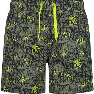Geometric pattern swim shorts CMP
