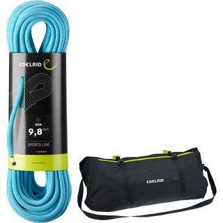 Climbing rope Edelrid Boa mit Seilsack Liner