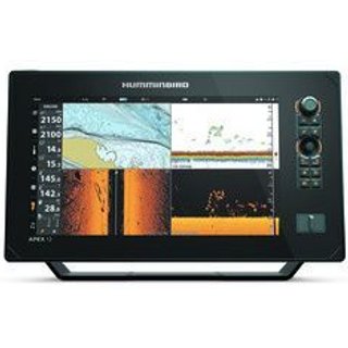 Gps touchscreen handset and transom probe Humminbird Apex 13 MEGA SI +T° 411470-1