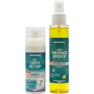 Massage oil with gel Marathonian