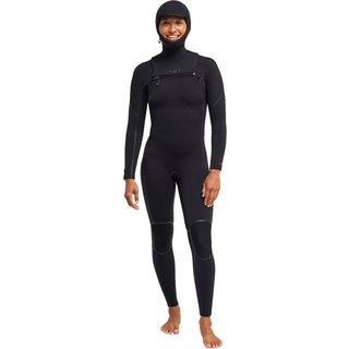 Women's hooded surf suit Roxy Elite Xtra Warm 5.4 mm Front-Zip