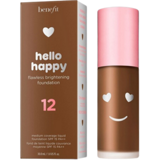 Benefit Hello Happy Flawless Brightening Foundation - #12