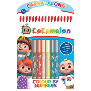 Libro da colorare "Colora con i numeri" di Cocomelon
