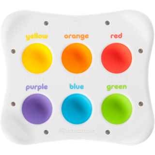 Fat Brain Toys Dimpl Duo Giocattolo sensoriale per forme