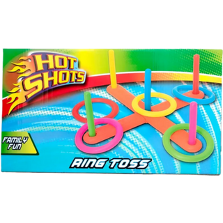 Hot Shots Gioco di lancio degli anelli in plastica