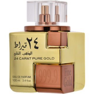 Lattafa 24 Carat Pure Gold by Lattafa EAU DE PARFUM SPRAY 3.4 OZ for UNISEX