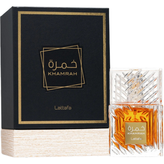 Lattafa Khamrah by Lattafa EAU DE PARFUM SPRAY 3.4 OZ for UNISEX