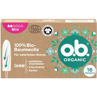 o.b. Organic Mini Tamponger - 16 st.