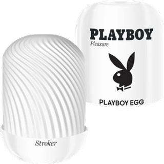 Masturbatore a uovo Playboy Pleasure 70th Anniversary – Bianco