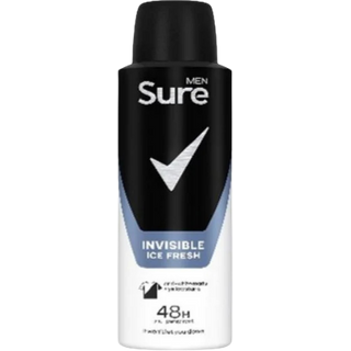 Sure Men Invisible Ice Fresh Spray Deodorante Anti-Traspirante - 150 ml
