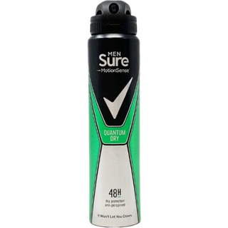 Sure Men Quantum Dry Spray Deodorante Anti-Traspirante - 200 ml