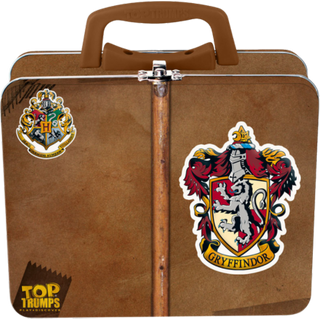 Set da gioco di carte Top Trumps Harry Potter Grifondoro in scatola di latta