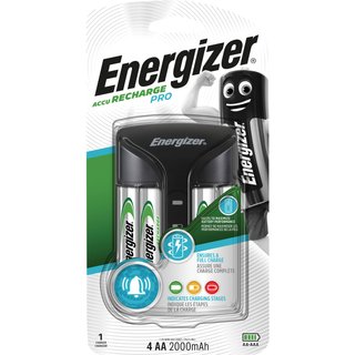 Energizer® Recharge Pro Charger + 4 x AA Batteries S8800