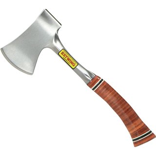 Estwing E14A Sportsman's Axe Leather Grip - 2.3/4in Edge (1.1/4 lb) E14A