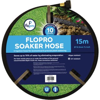 Flopro Flopro Soaker Hose 15m 12.5mm (1/2in) Diameter 70300036