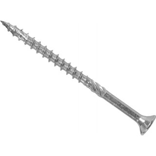 ForgeFix ForgeFast Pozi Compatible Exterior Screws eTech Silver 4.0 x 70mm Box 100 FFPEX470ES