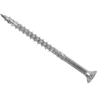 ForgeFix ForgeFast Pozi Compatible Exterior Screws eTech Silver 5.0 x 90mm Box 100 FFPEX590ES