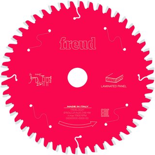 Freud Laminated Panel Circular Saw Blade 160 x 20 x 2.2/1.6mm x 48T F03FS09799