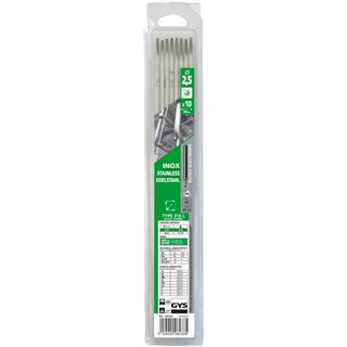 GYS WELDING Stainless Steel Electrodes 316L 2.5mm (Pack 10) 082335