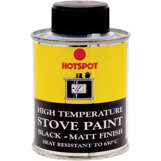 Hotspot Stove Paint Tin Black 100ml HS201010
