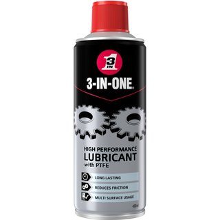 3-IN-ONEĀ® 3-IN-ONEĀ® High-Performance Lubricant with PTFE 400ml 44613/03
